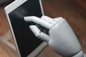 AI robotic operations tablet